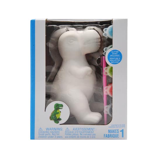 12 Pack: Dinosaur 3D Ceramic Bank Kit by Creatology™